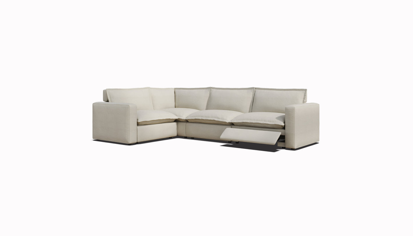 Luxe L-Shape Sectional | 4 Seat (Left Side)