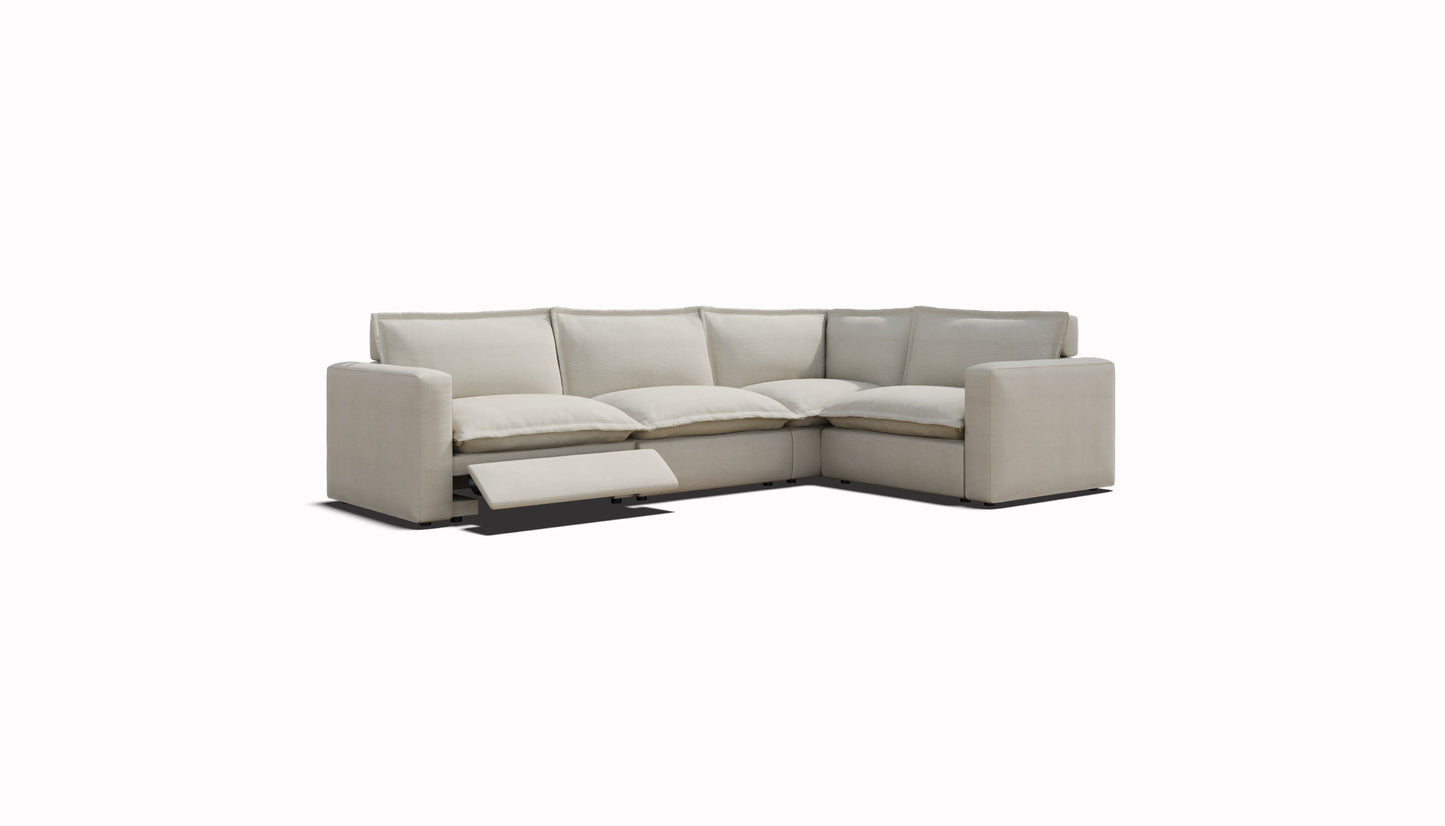 Luxe L-Shape Sectional | 4 Seat
