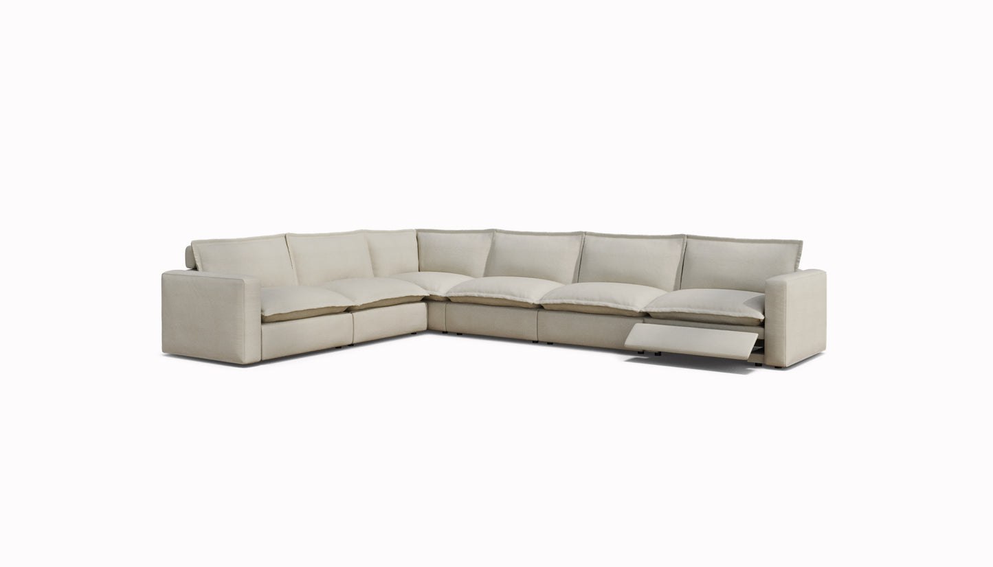 Luxe L-Shape Sectional | 6 Seat (Left Side)