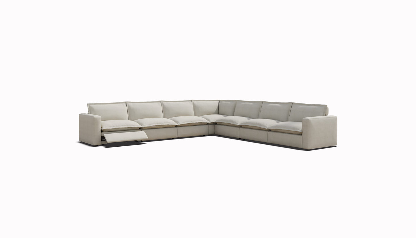 Luxe L-Shape Sectional | 7 Seat