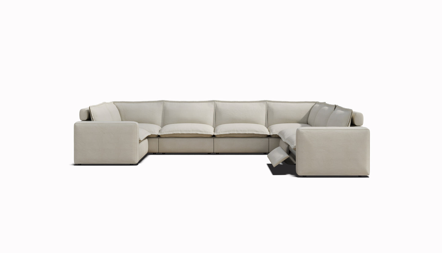 Luxe U-Shape Sectional | 7 Seat