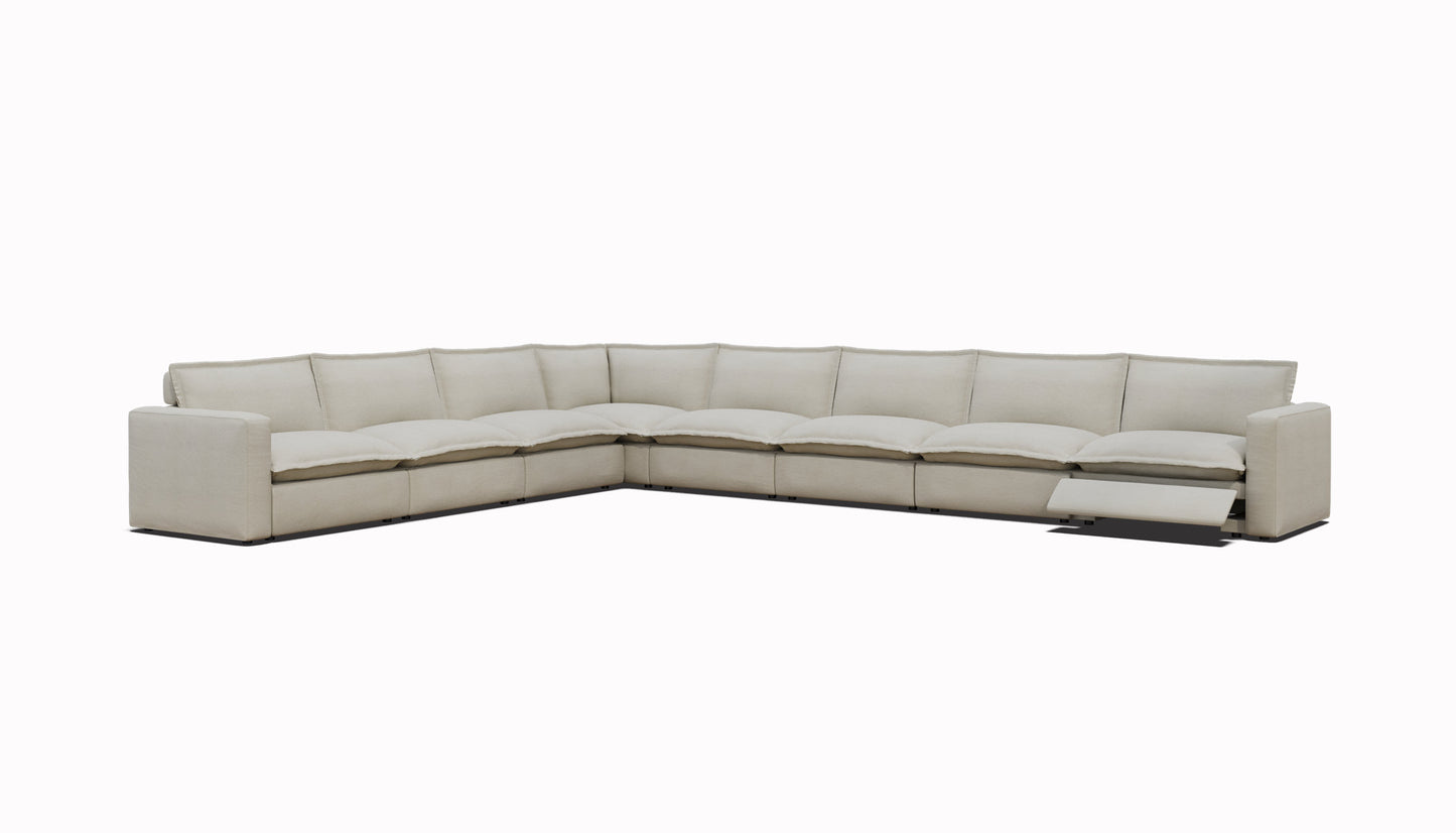 Luxe L-Shape Sectional | 8 Seat (Left Side)