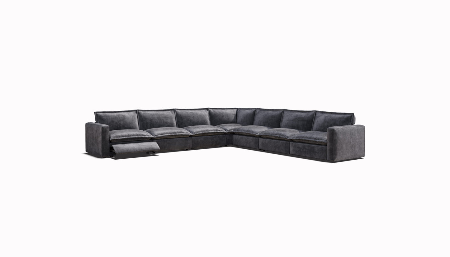 Luxe L-Shape Sectional | 7 Seat