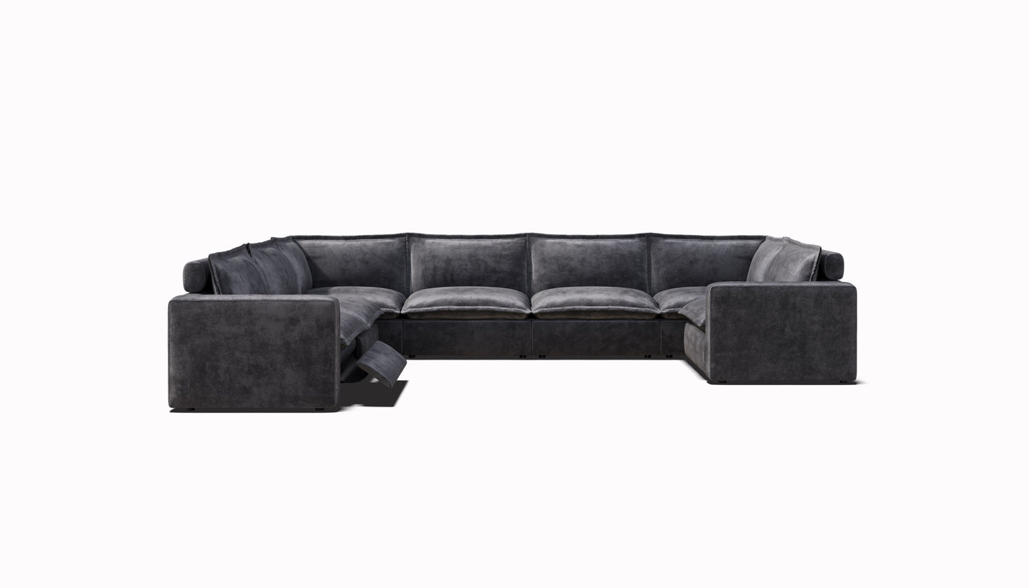 Luxe U-Shape Sectional | 7 Seat (Left Side)