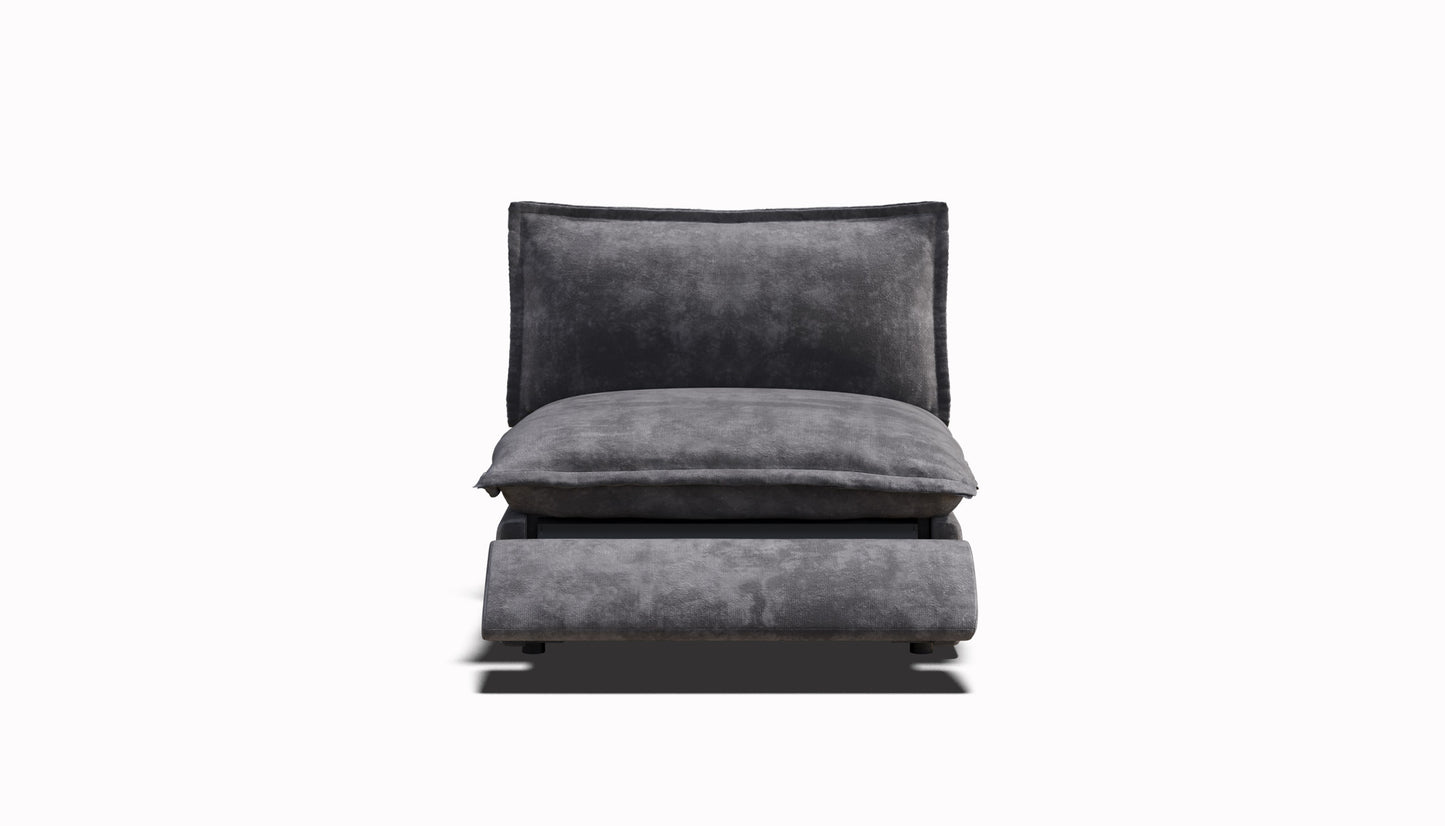 Luxe Armless Recliner Chair
