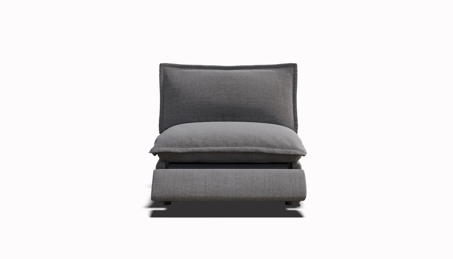 Luxe Armless Recliner Chair