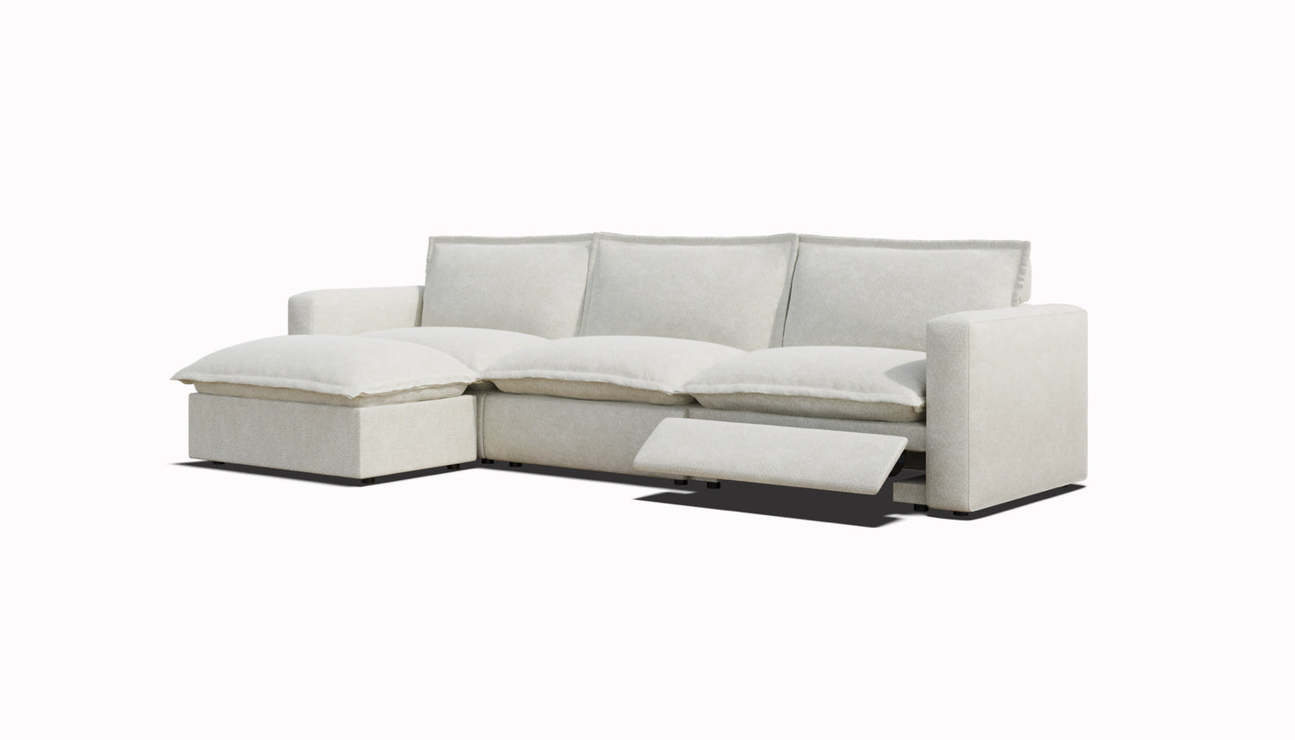 Luxe Sofa | 3 Seat Chaise (Left Side)