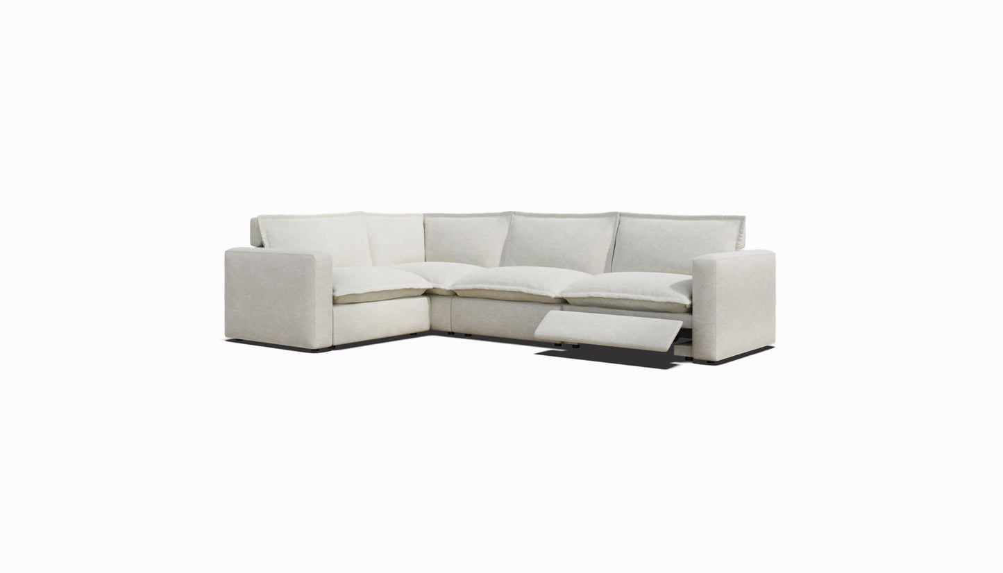 Luxe L-Shape Sectional | 4 Seat (Left Side)