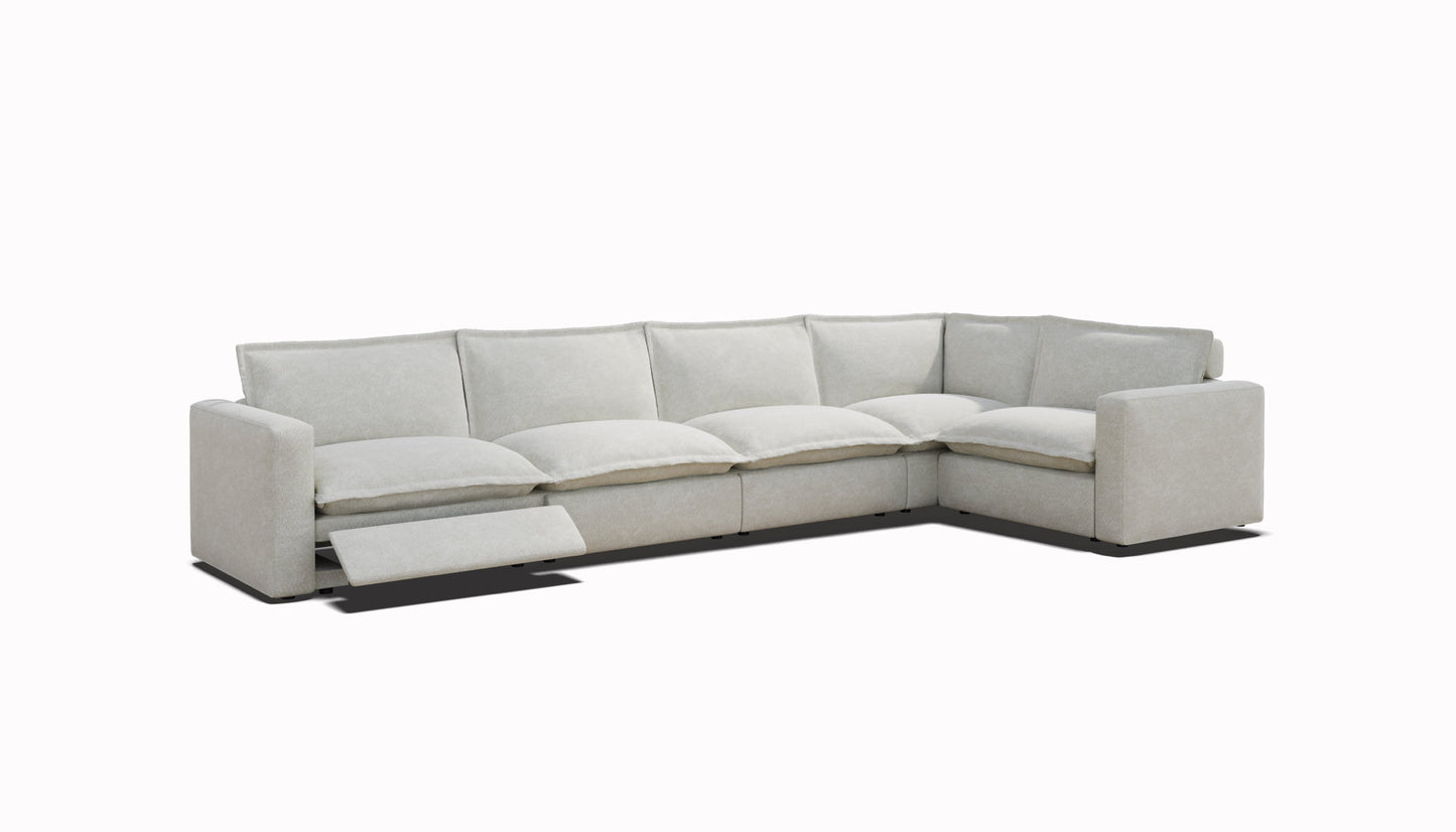 Luxe L-Shape Sectional | 5 Seat