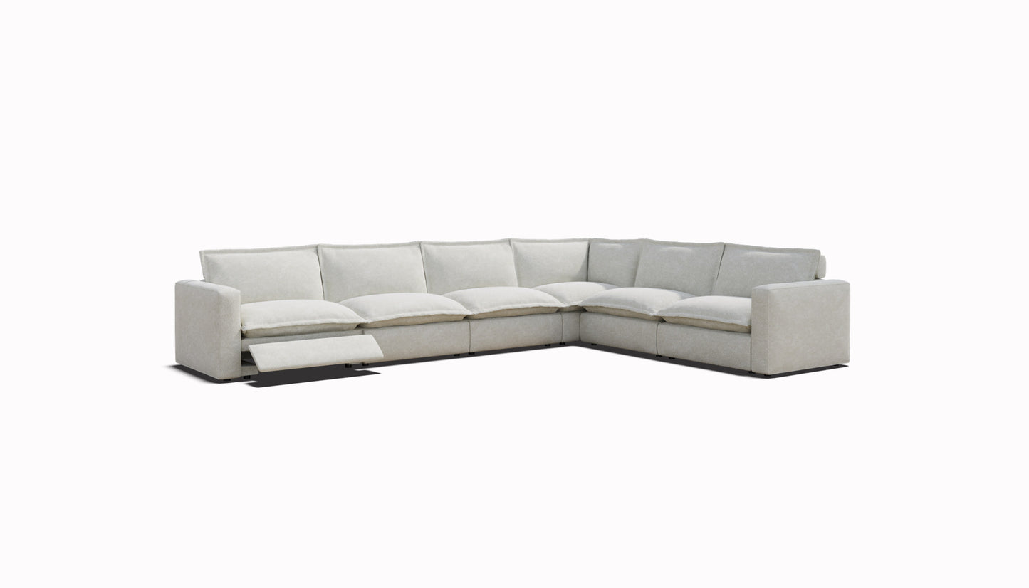 Luxe L-Shape Sectional | 6 Seat