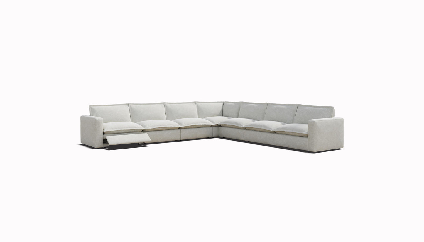 Luxe L-Shape Sectional | 7 Seat