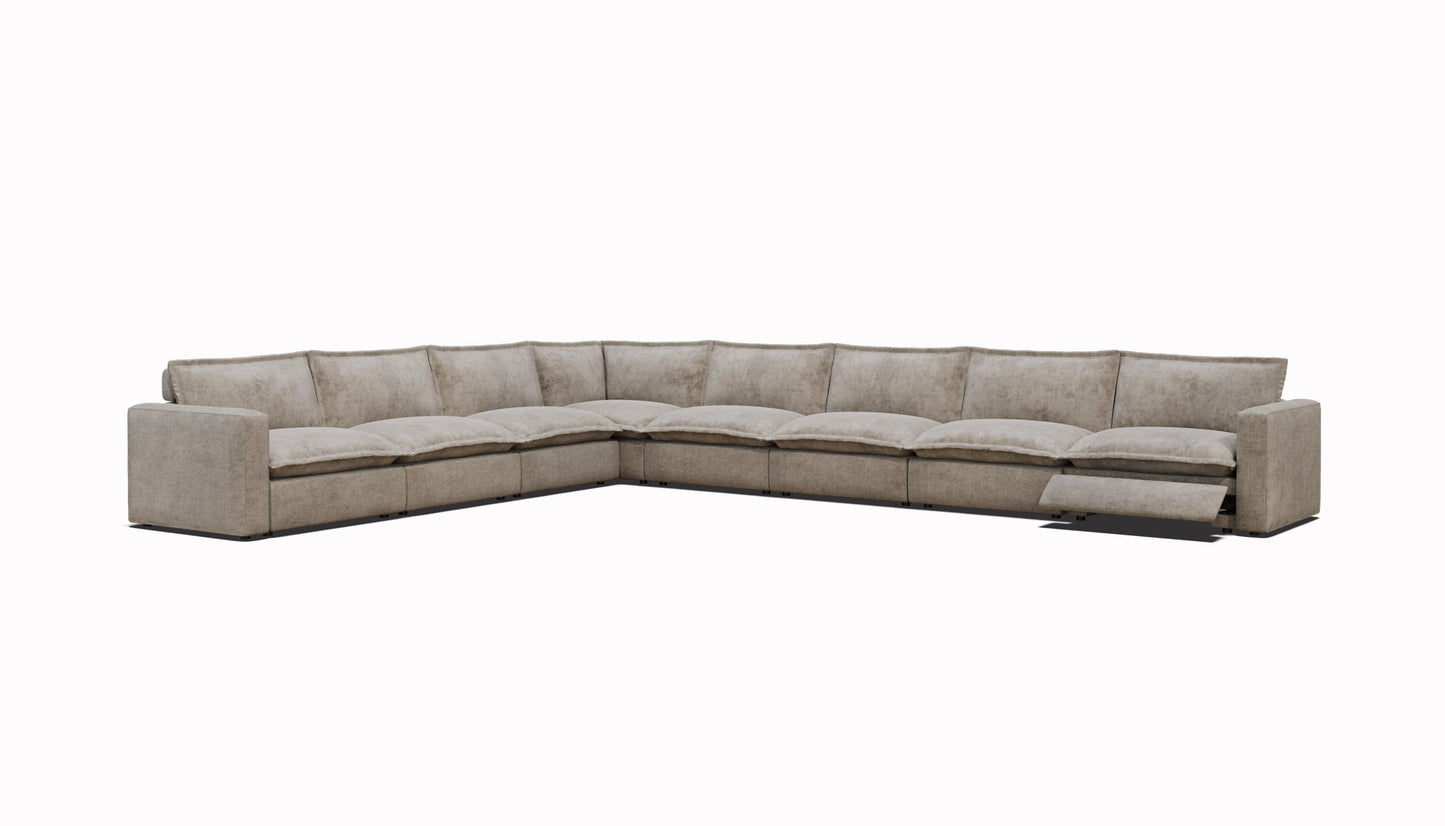 Luxe L-Shape Sectional | 8 Seat (Left Side)