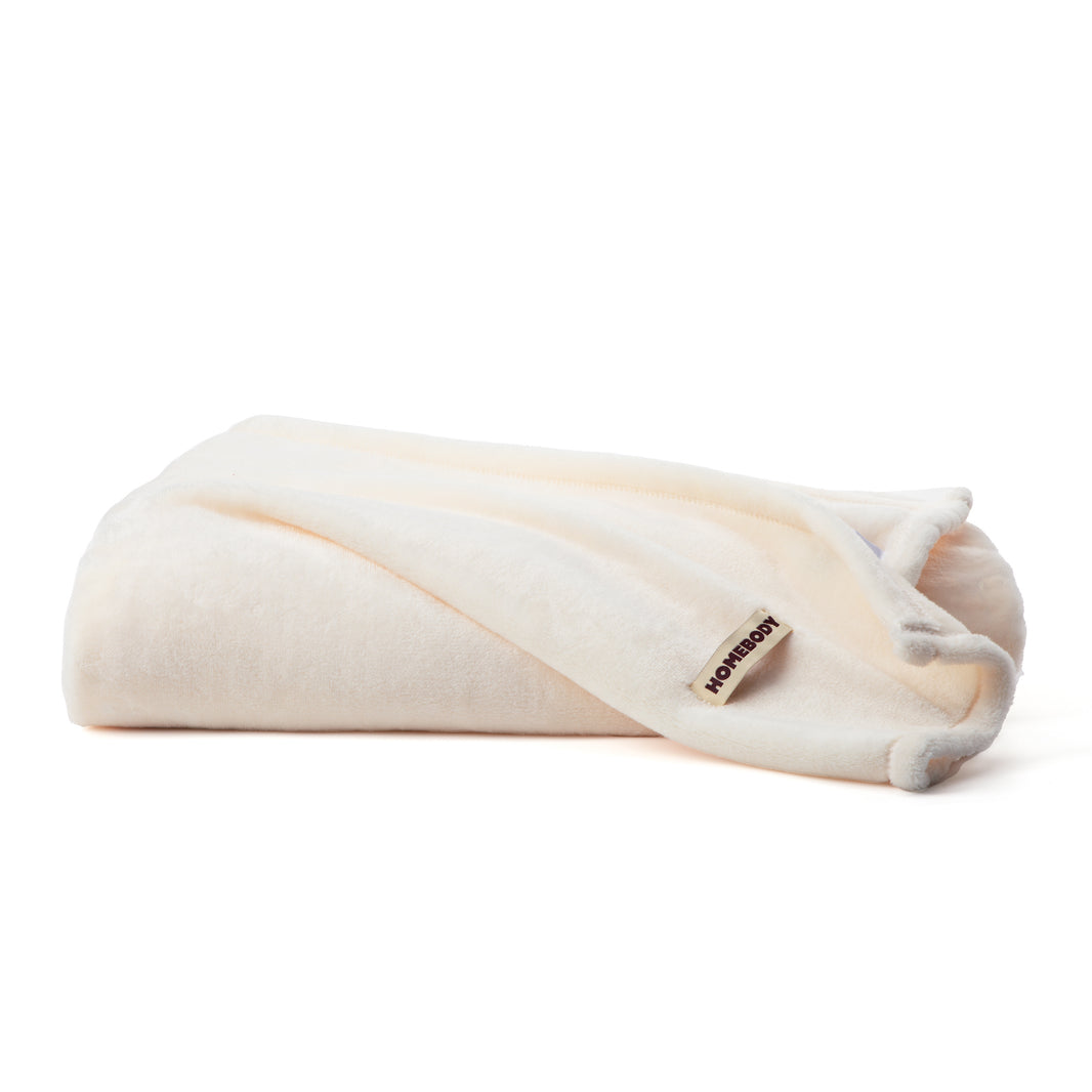 ivory couch blanket